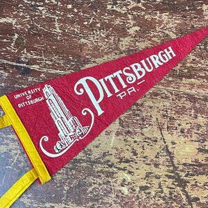 vintage Pitt pennant